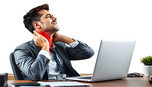 Neck and shoulder tension